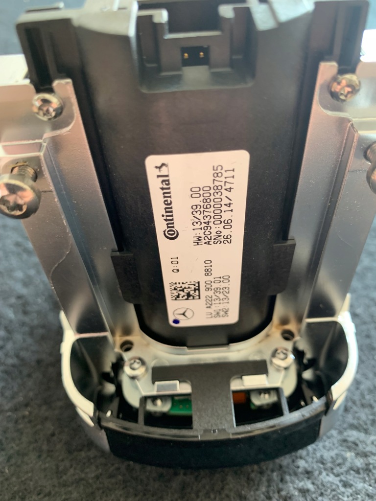 фото №6, Mercedes s w222 w217 панель comand тачпад a2229008810