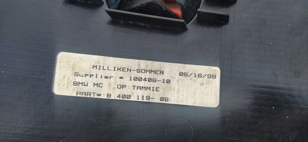 фото №8, Коврик, обивка, багажника z3 coupe ,z3 m coupe