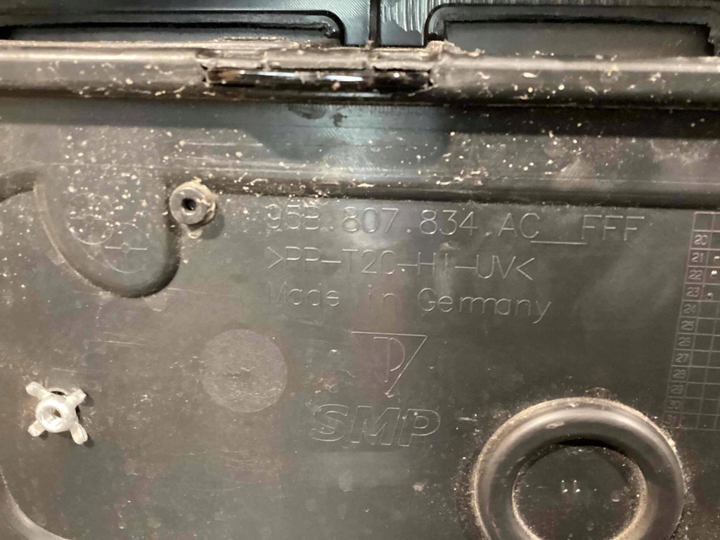 фото №10, Porsche macan gts бампер спойлер накладка 95b807834am 95b807579g2x