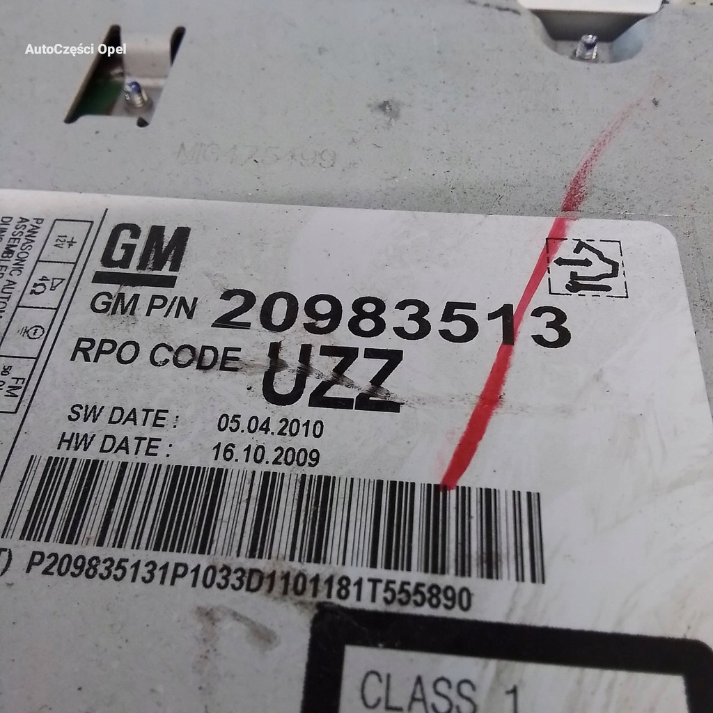 фото №3, Opel meriva b радіо cd 20983513