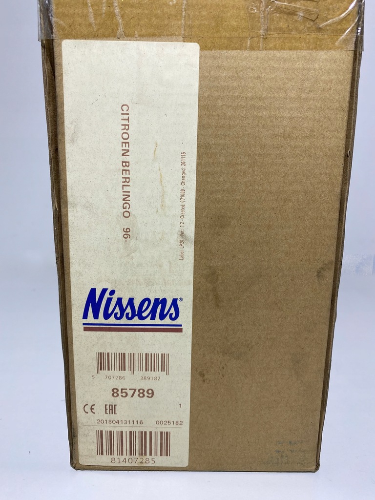 фото №14, Nissens 85789 вентилятор, охлаждение двигателя