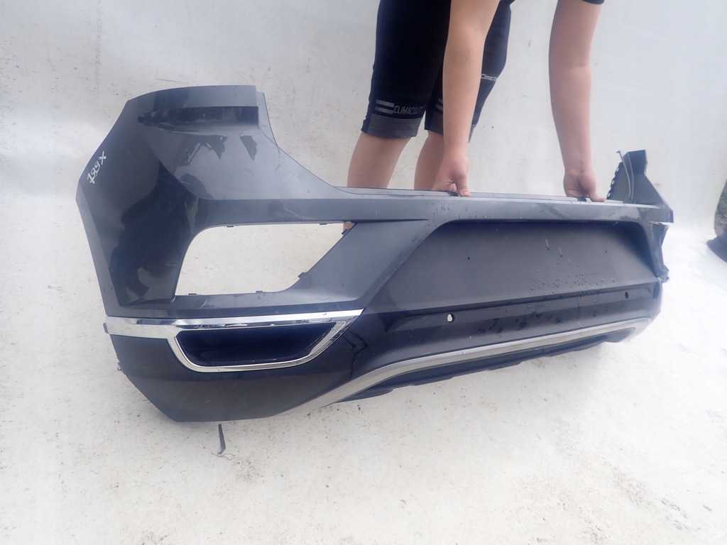 фото №3, Vw t-roc 17- бампер задняя задний pdc