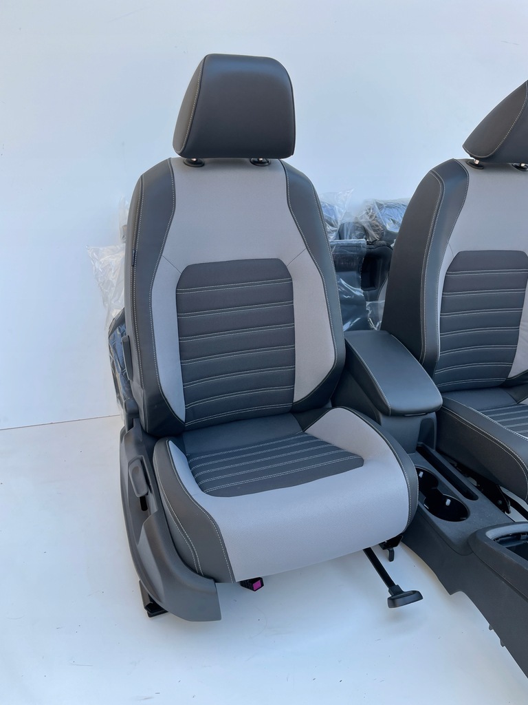 фото №9, Сиденья кожа + материал с подогревом обивка vw jetta 5c lift