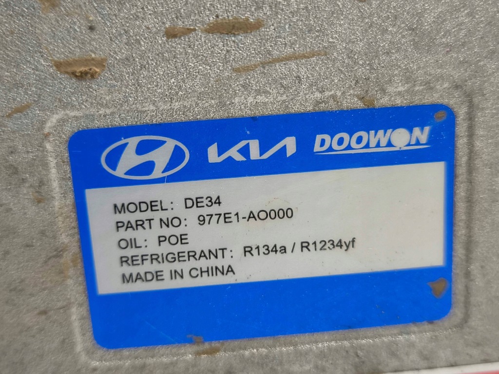 фото №8, Kia niro 2024 компресор / компресор кондиціонера a/c