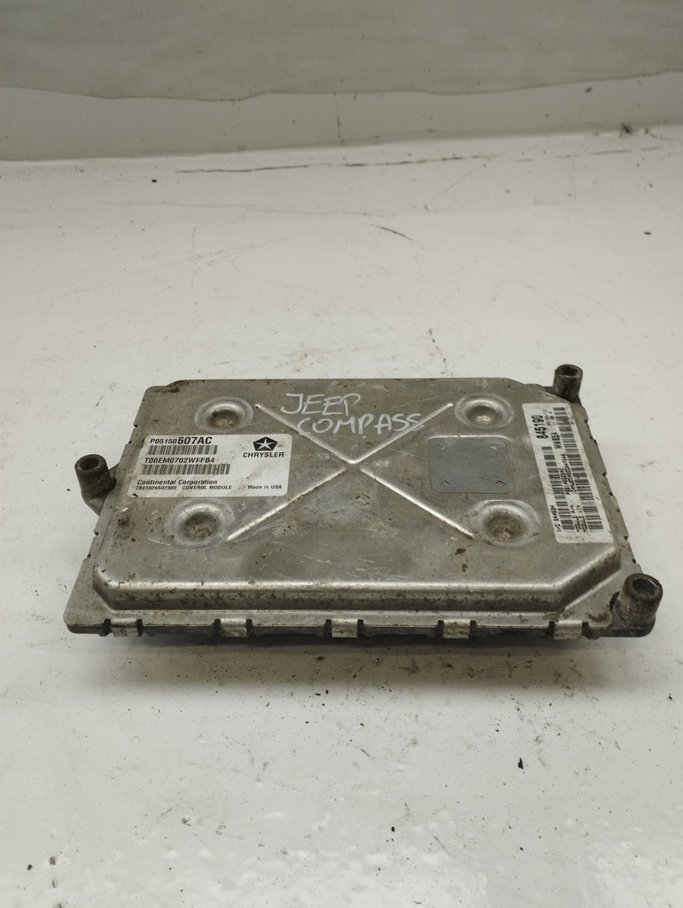 фото №5, Jeep compass блок управления бортовой компьютер двигателя p05150607ac