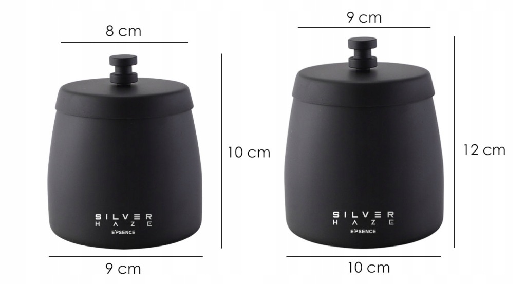 Попільничка зовнішня zamykana сталь czarna m Оригінал