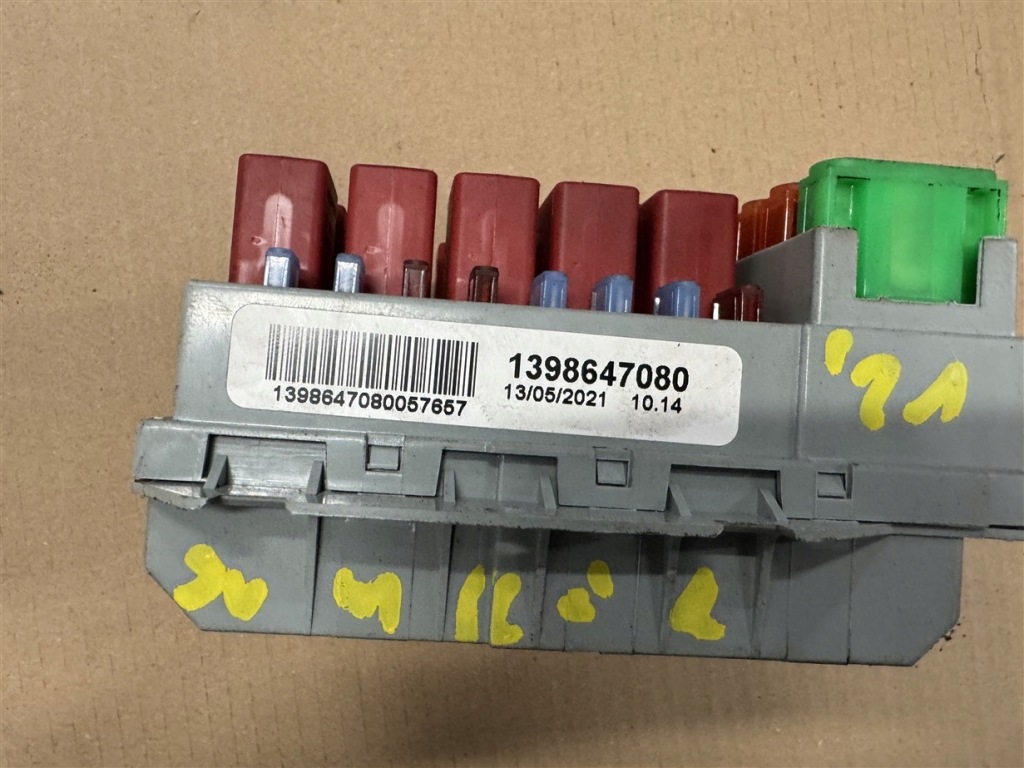 фото №5, Коробка предохранителей модуль блок управления 1398647080 citroen jumper 3 iii lift