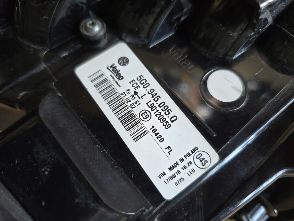 фото №6, Vw golf vii lift лампа ліва задня 5g0