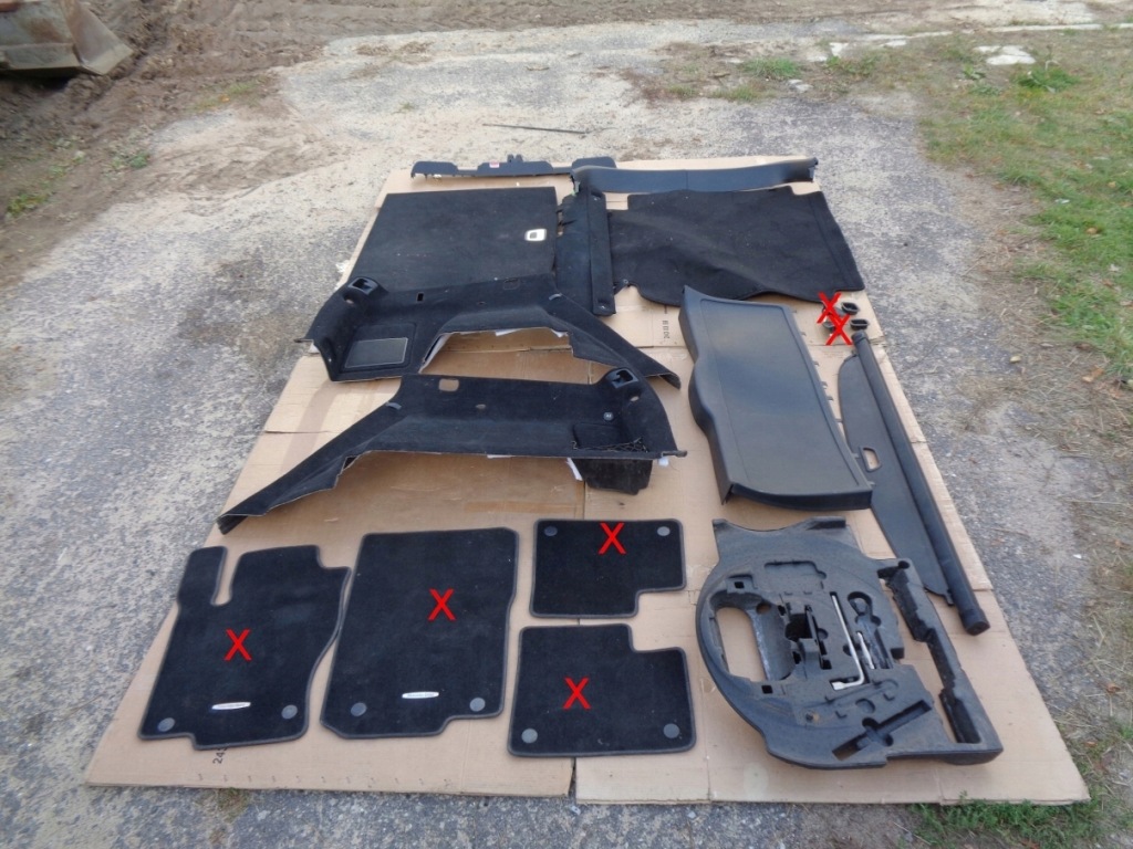 фото №3, Mercedes ml w166 элементы салона защита пластики