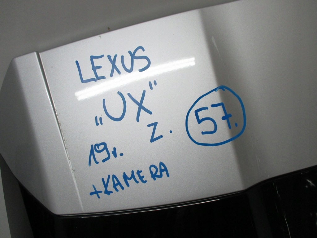 фото №5, Крышка багажника задняя lexus ux ux250 pod камера