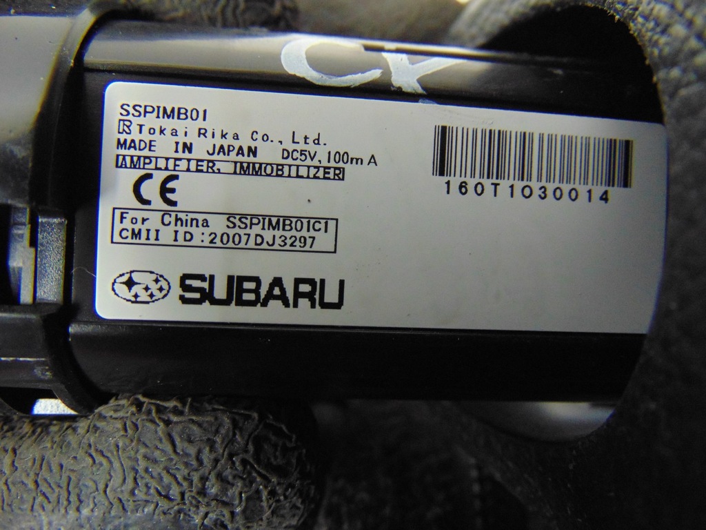 фото №6, Выключатель запуск стоп subaru outback 2012 rok 2007dj3297