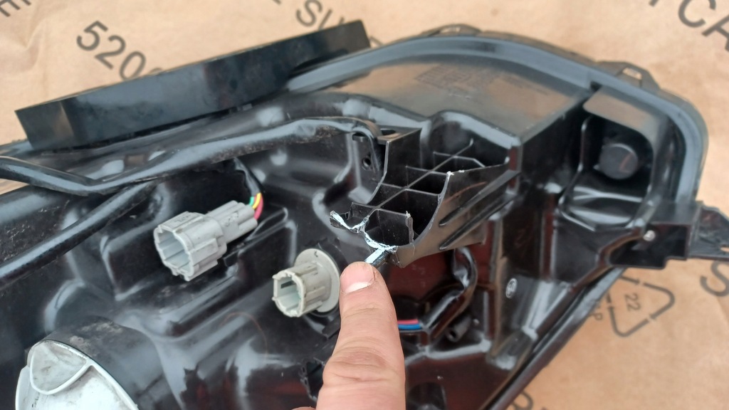 фото №6, Nissan x-trail t32 13- фара лампа обычная led