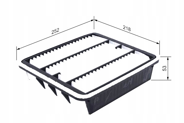 фото №6, Фільтр повітря lexus ls toyota celsior 4.3 08.00-08.06 bosch
