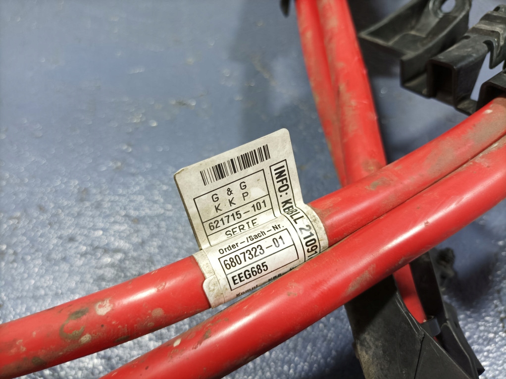 фото №6, Bmw 5 g30 g31 джгут шланг електропроводка акумулятор 6807522