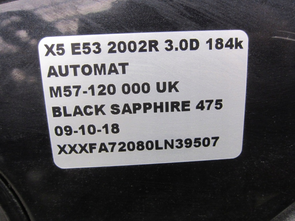 фото №13, Bmw x5 e53 бампер передній перед 475 чорний kpl