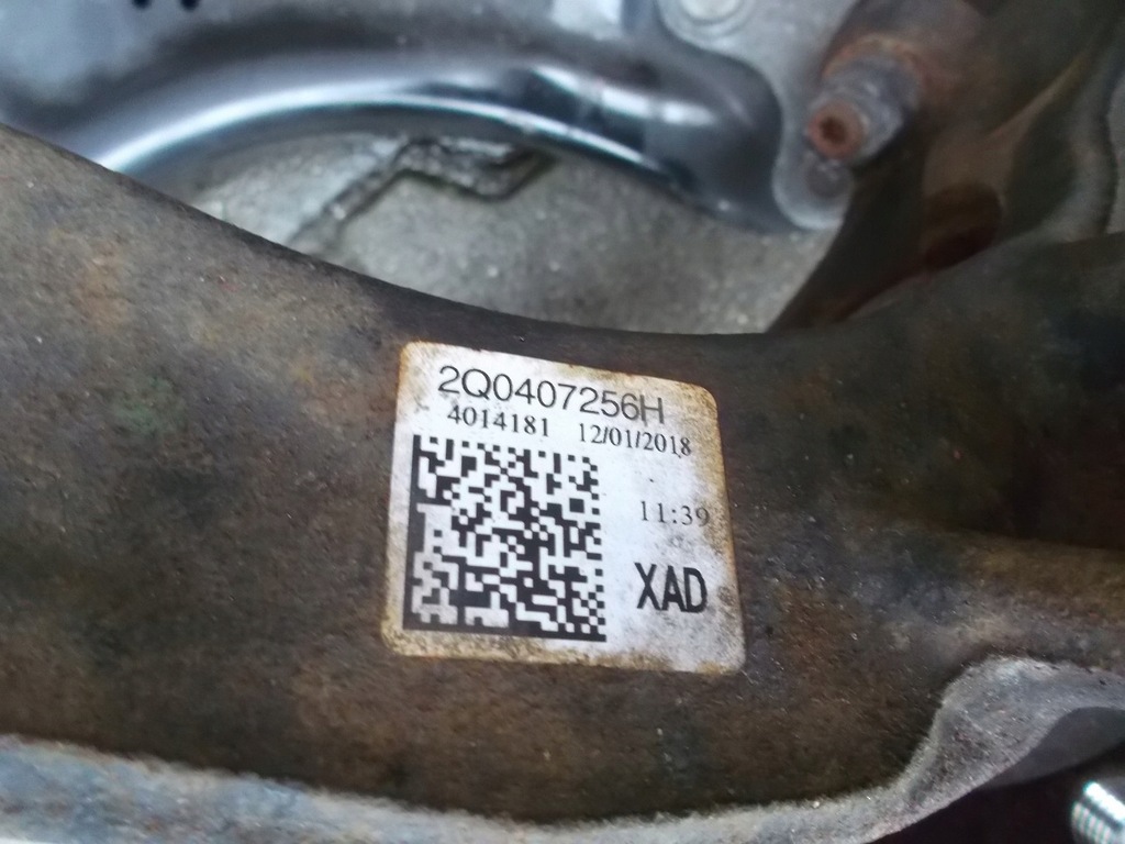 фото №6, Vw polo 2g audi поворотный кулак правая рычаг правый 2q0407152b 2q0407256h 2q0256h