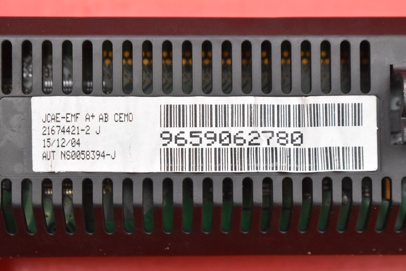 фото №7, Дисплей 9659062780 citroen c4 1 i 04-08