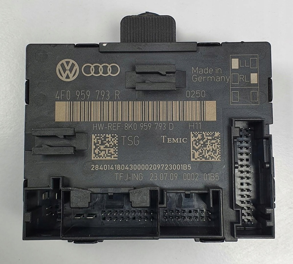 фото №1, Модуль двері лівий перед audi a6 c6 4f0959793r