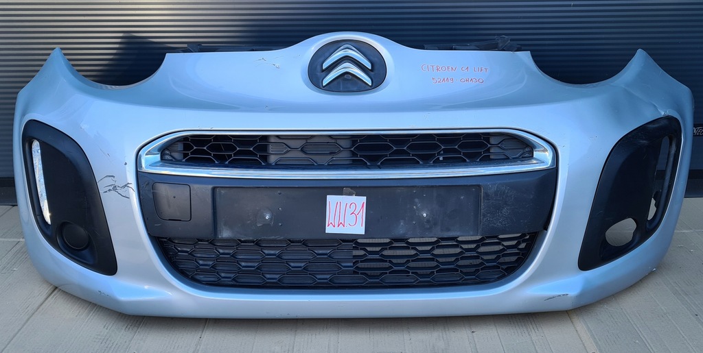 фото №1, Бампер перед citroen c1 lift 52119-oh130
