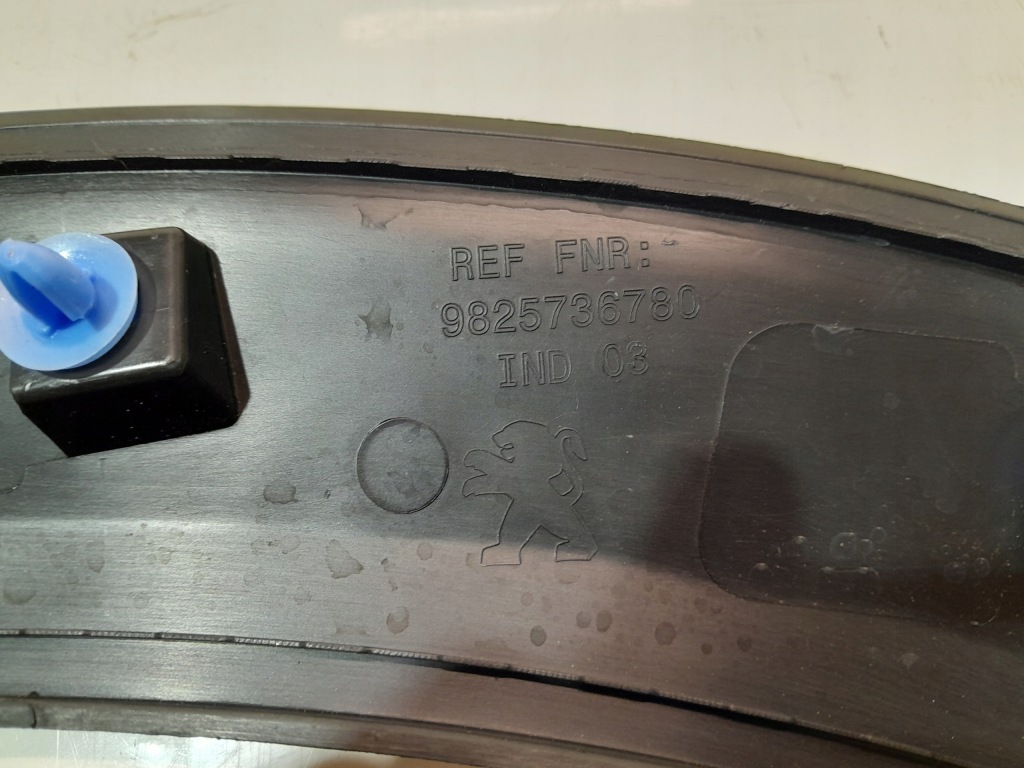 фото №6, Peugeot 3008 ii молдинг накладка крыла левый задняя 9825736780