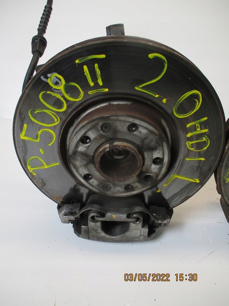 фото №5, Поворотный кулак поворотный кулак peugeot 5008 ii 2,0hdi