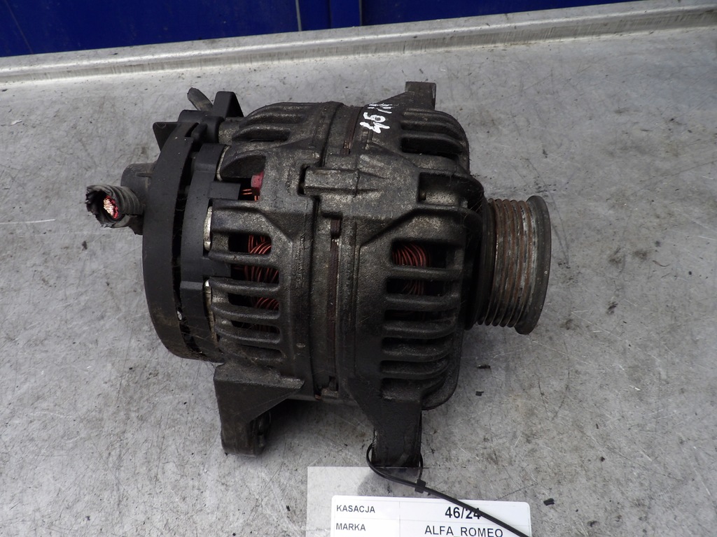 фото №1, Alfa romeo 147 генератор 1,6b