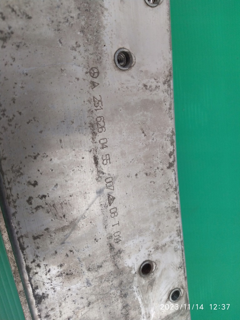 фото №8, Балка pod бампер передняя mercedes r 2516201134