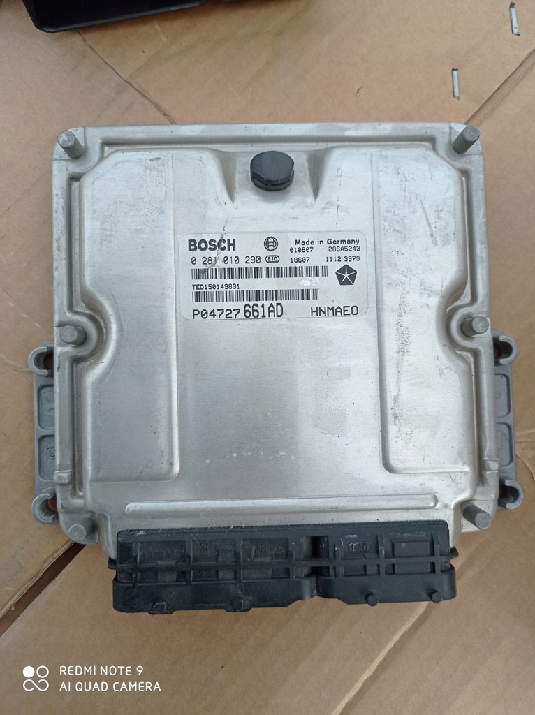 фото №1, Блок керування двигуна бортовий комп'ютер chrysler voyager новий