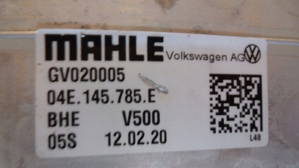 фото №6, Vw t-cross passat b8 golf 8 audi q2 1.5tsi радиатор интеркулер 04e145785e