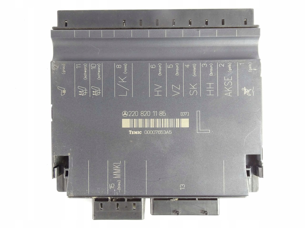 фото №1, Mercedes s klasa w220 модуль сидіння лівий перед