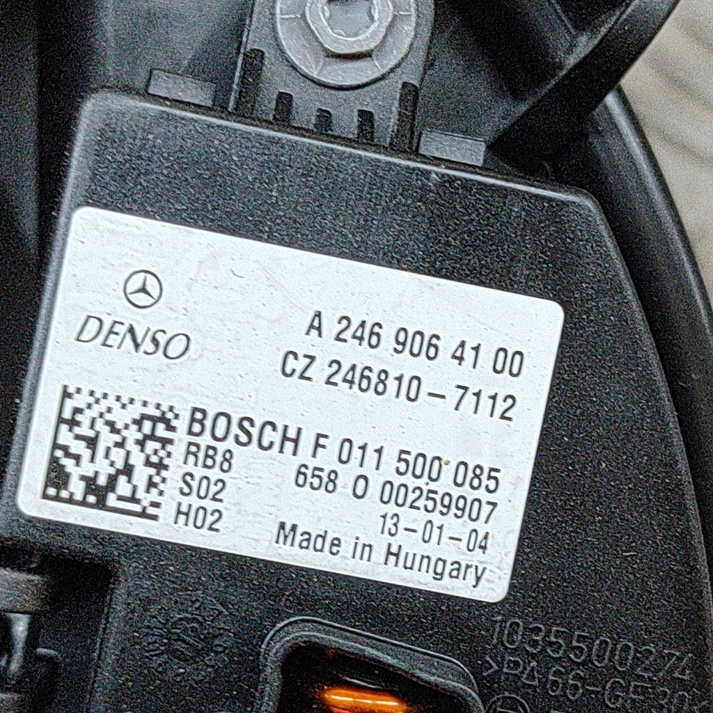 фото №7, Mercedes-benz cla c117 x117 w117 2013 вентилятор обдув / повітродувка