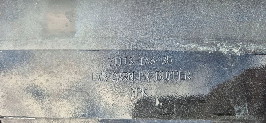 фото №12, Honda jazz iv lift 18-20 dynamic rs молдинг накладка нижняя бампера перед org