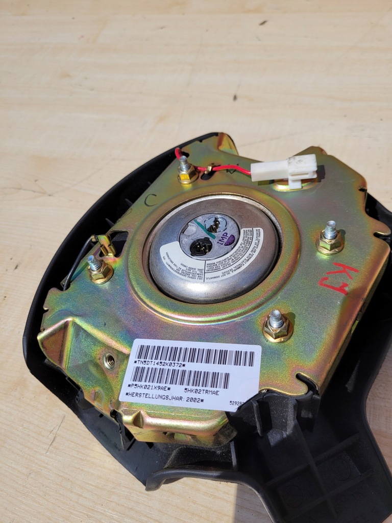 фото №10, Jeep cherokee liberty kj подушка подушка безопасности водителя руль