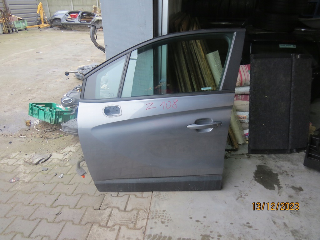 фото №1, Opel crossland передние левая дверь z10b 17r