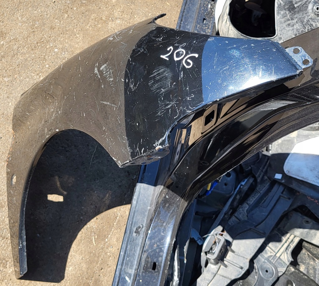 фото №8, Крила правий перед peugeot 206 оригінальний номер