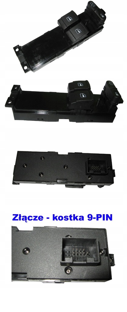 фото №2, Кнопка подъёма окон левый skoda fabia 1 i