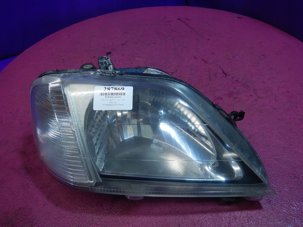 фото №1, Dacia logan i 04- sedan фара правий 8200211006