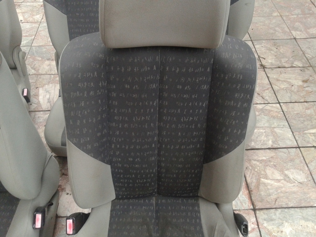 фото №6, Сиденье перед левый + правый + сиденья задняя задние renault scenic ii 2 03-09