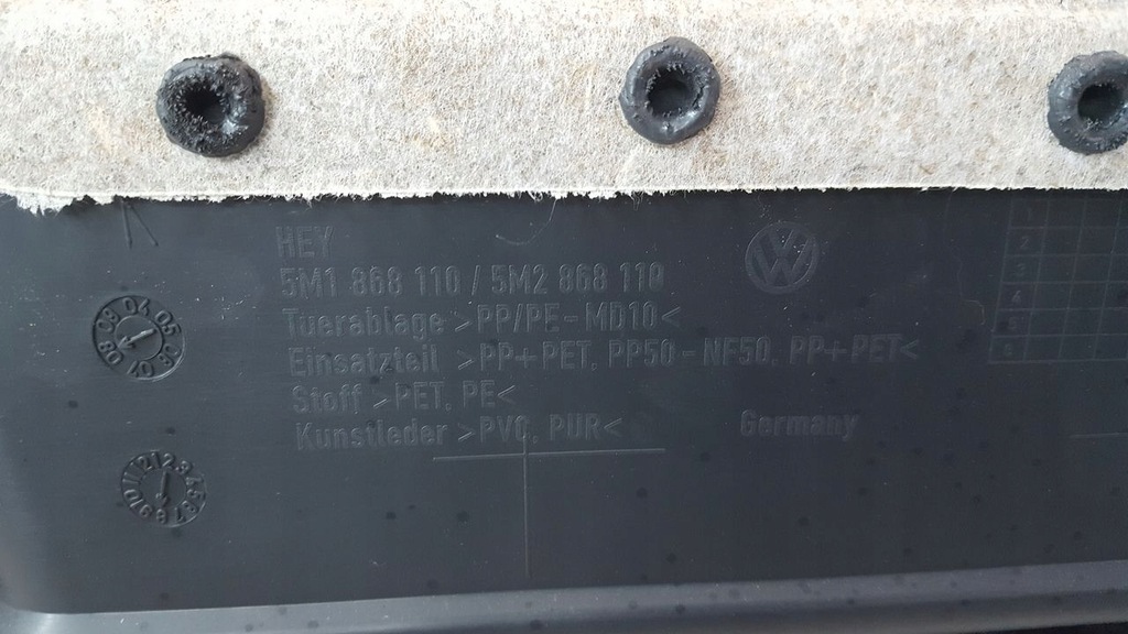 фото №13, Обшивки обшивка комплект vw golf v plus