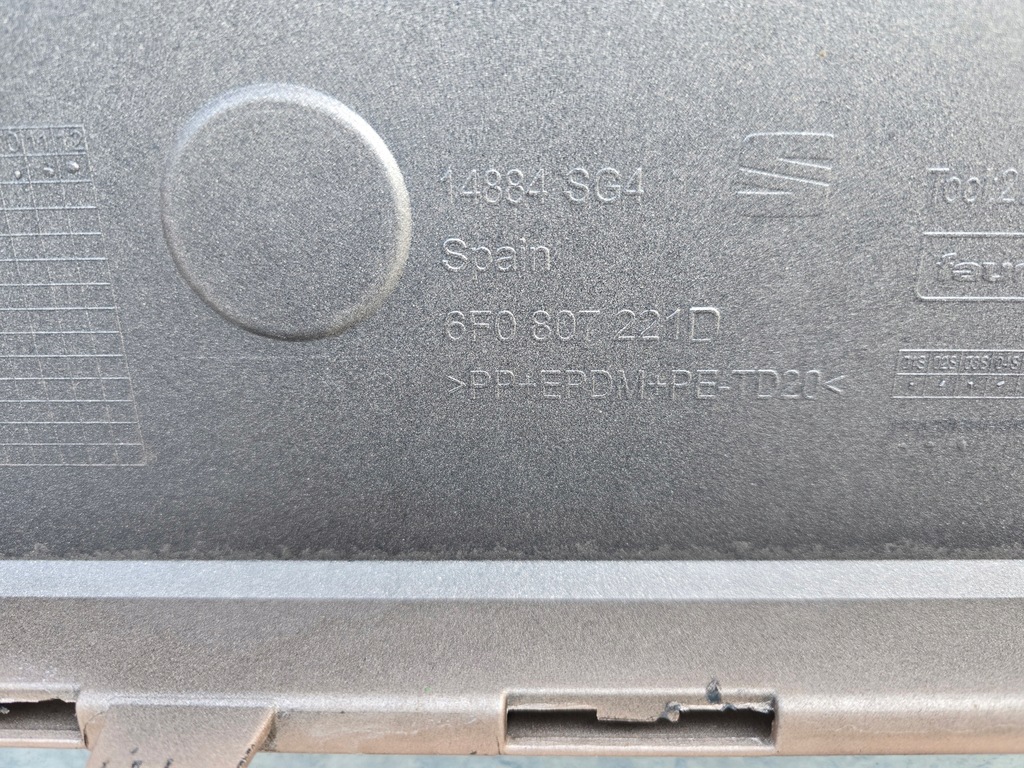 фото №6, Seat ibiza 6f v 17- бампер перед передній 6f0807221d