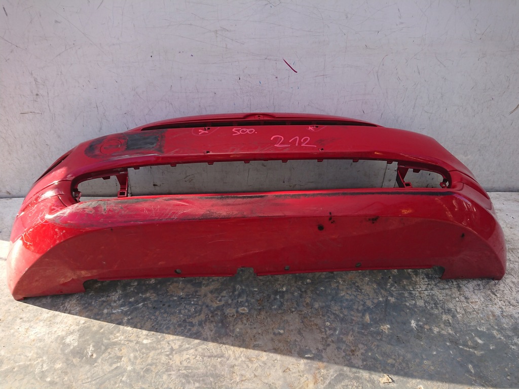 фото №8, Fiat 500 15- lift бампер передний перед