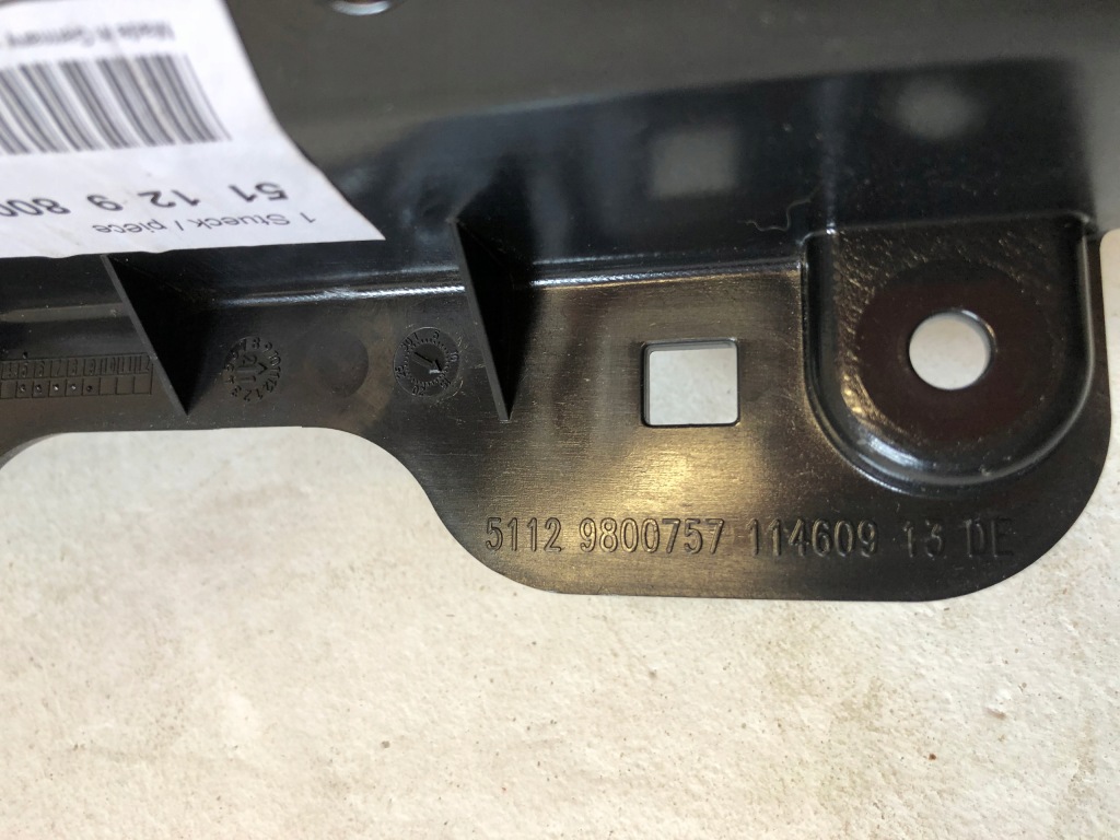 Mini cooper r60 r61 направляющая zderzaka/ślizg Цена