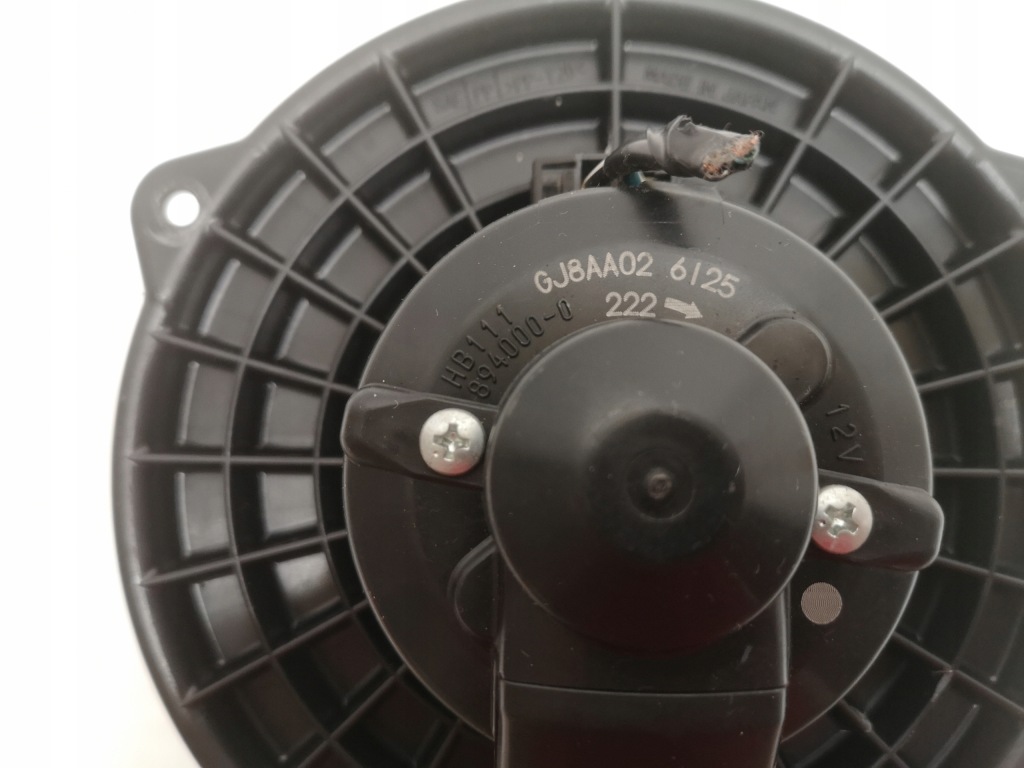 фото №8, Mazda 2 ii 02-07 воздуходувка вентилятор обдув