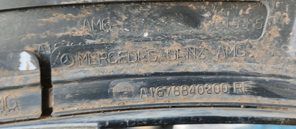 фото №9, Молдинг накладка крила правий перед gle coupe w167 amg a1678840200