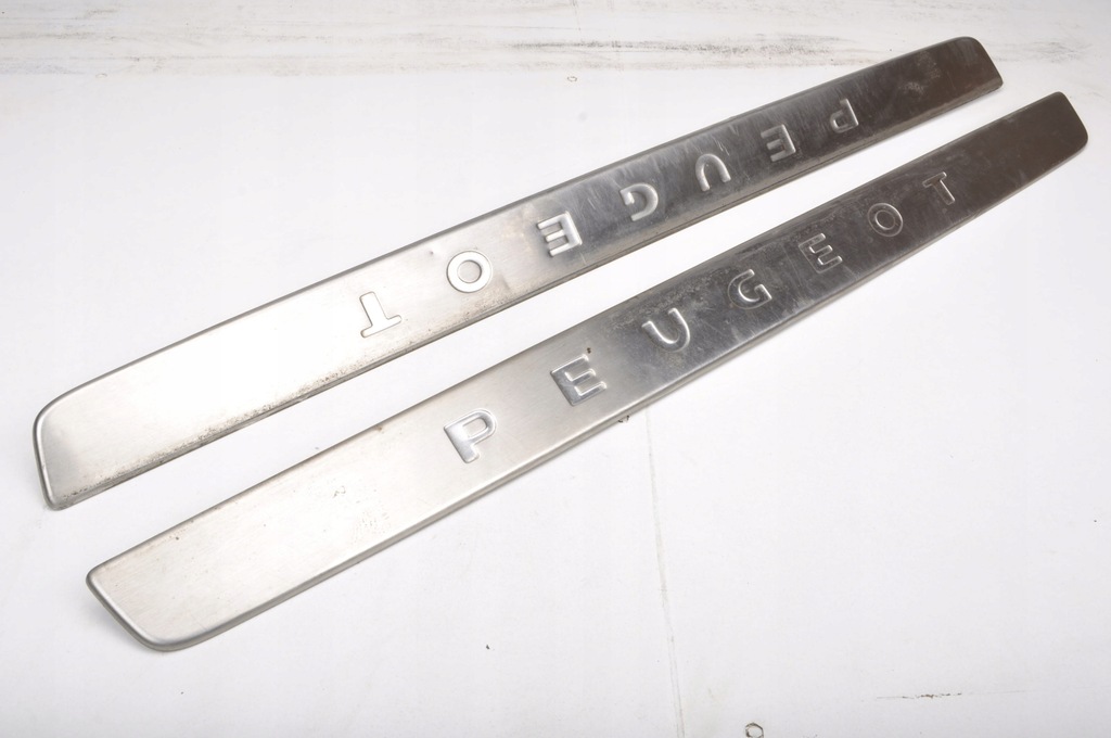 фото №1, Peugeot 407 накладки пороговые комплект