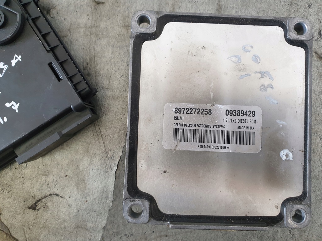 фото №5, Блок керування набір запуск corsa 1,7cdti 09389429