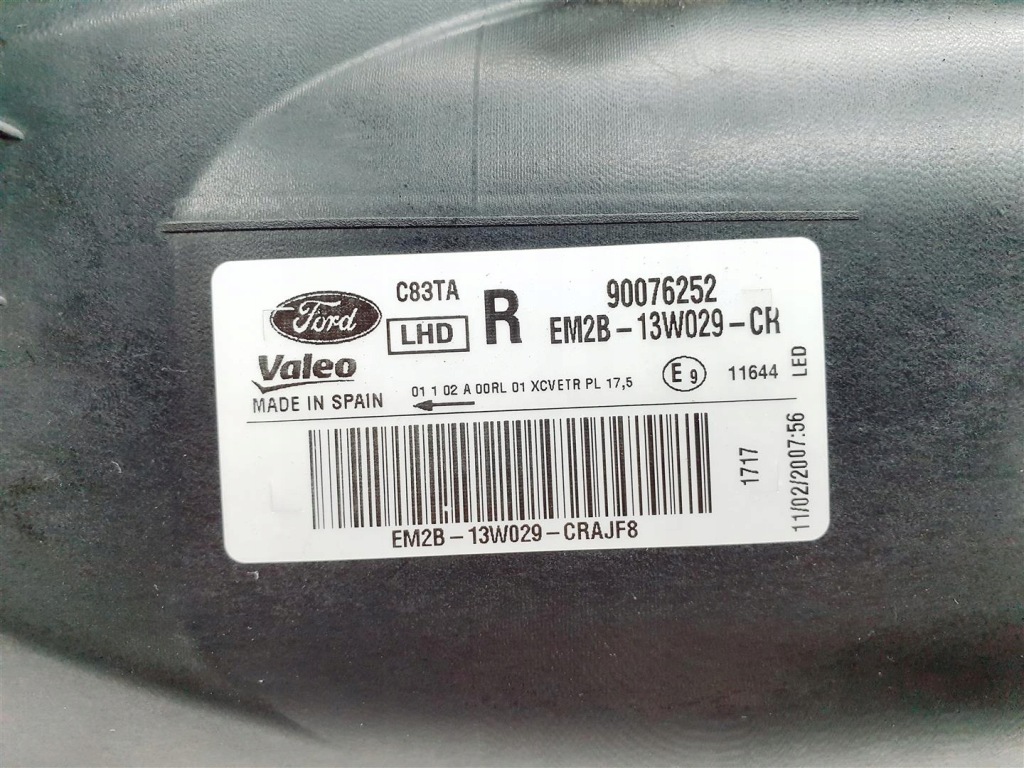 Ford s max 2 mk2 galaxy mk4 16r+ фара перед full led ory європа  !!! Київ