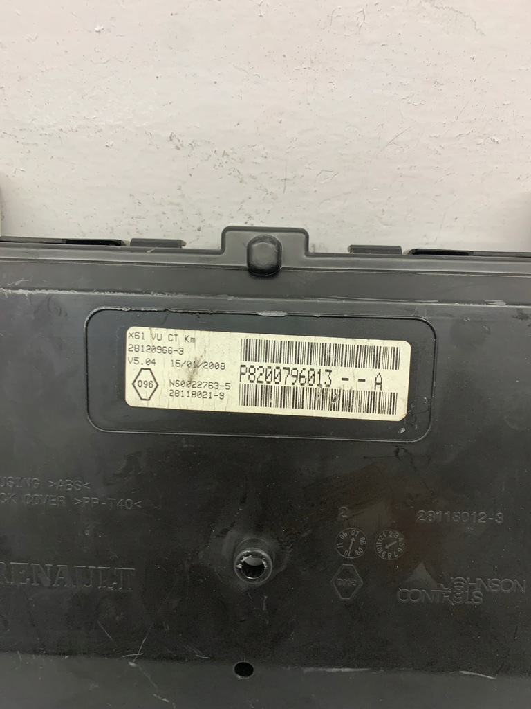 фото №4, Счетчик приборная панель 8200796013a renault