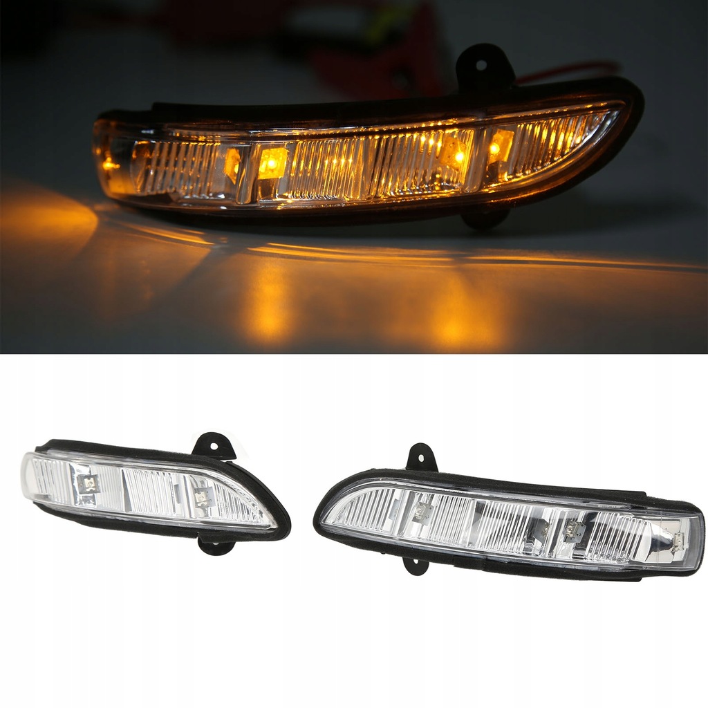 фото №11, Пара поворотник w дзеркало бічний 2198200521 жовтий поворотник