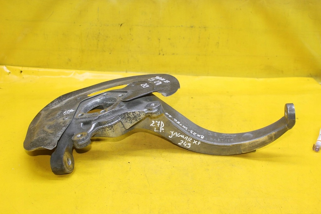 фото №6, Поворотний кулак лівий перед jaguar xf x250 2.7 3.0 td hdi v6 8x23-3k186-aa